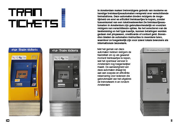 Opdracht InDesign: Modernistische Reiszine.