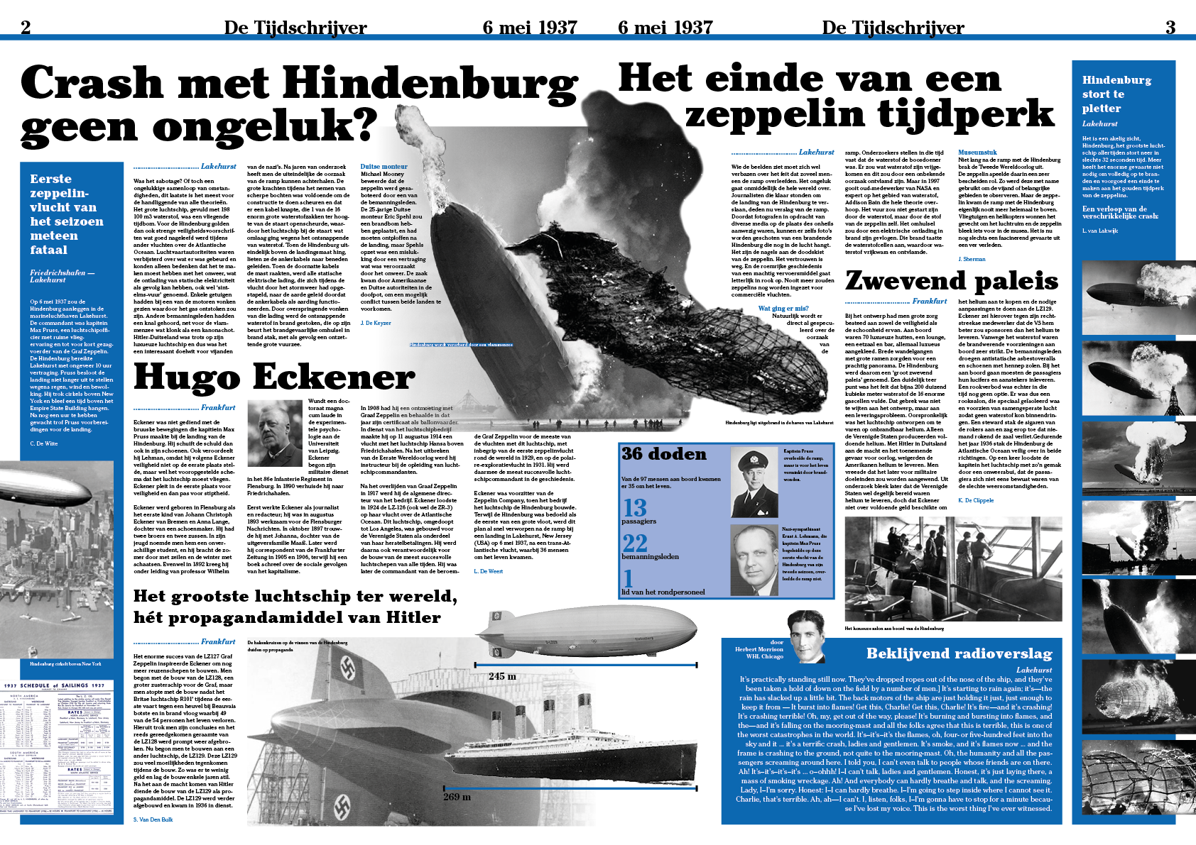 Opdracht InDesign: Rampenkrant